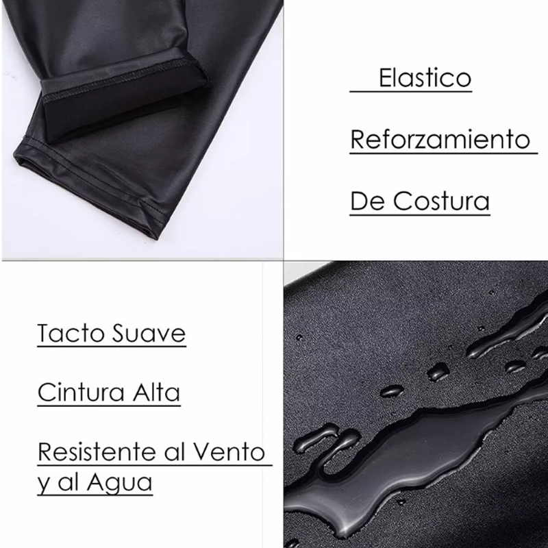 Leggins  Vyni piel Efecto Push Up Vinipiel Calidad Premium