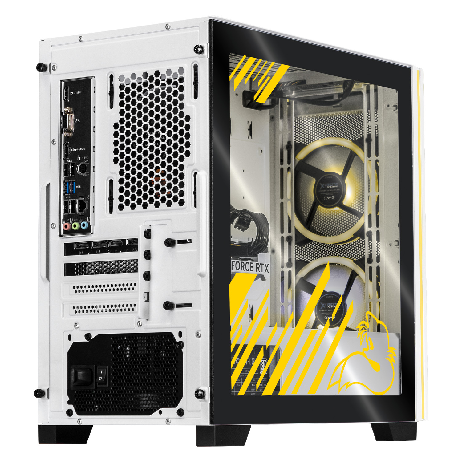 Xtreme PC Gaming Geforce RTX 4060 Intel Core I7 12700F 32GB SSD 1TB WIFI Tails 