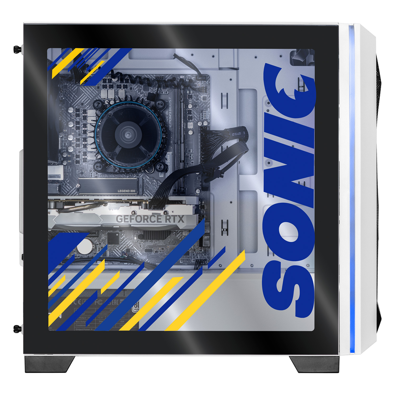 Xtreme PC Gaming Geforce RTX 4060 Intel Core I7 12700F 32GB SSD 1TB WIFI Sonic 