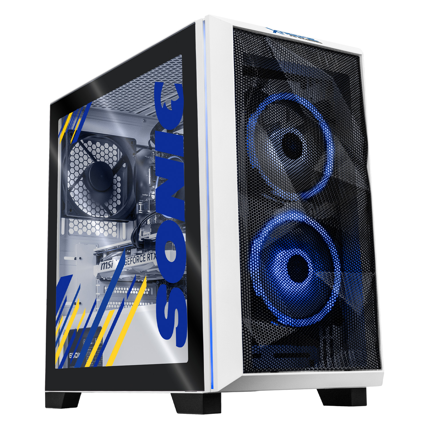 PC Gamer Enifler Full White, i7 10700F, RTX 4060 Ti, 32GB 3600MHz, SSD 1TB  M2 NVME, Water Cooler, 750W - Fetexas Edition, Enifler