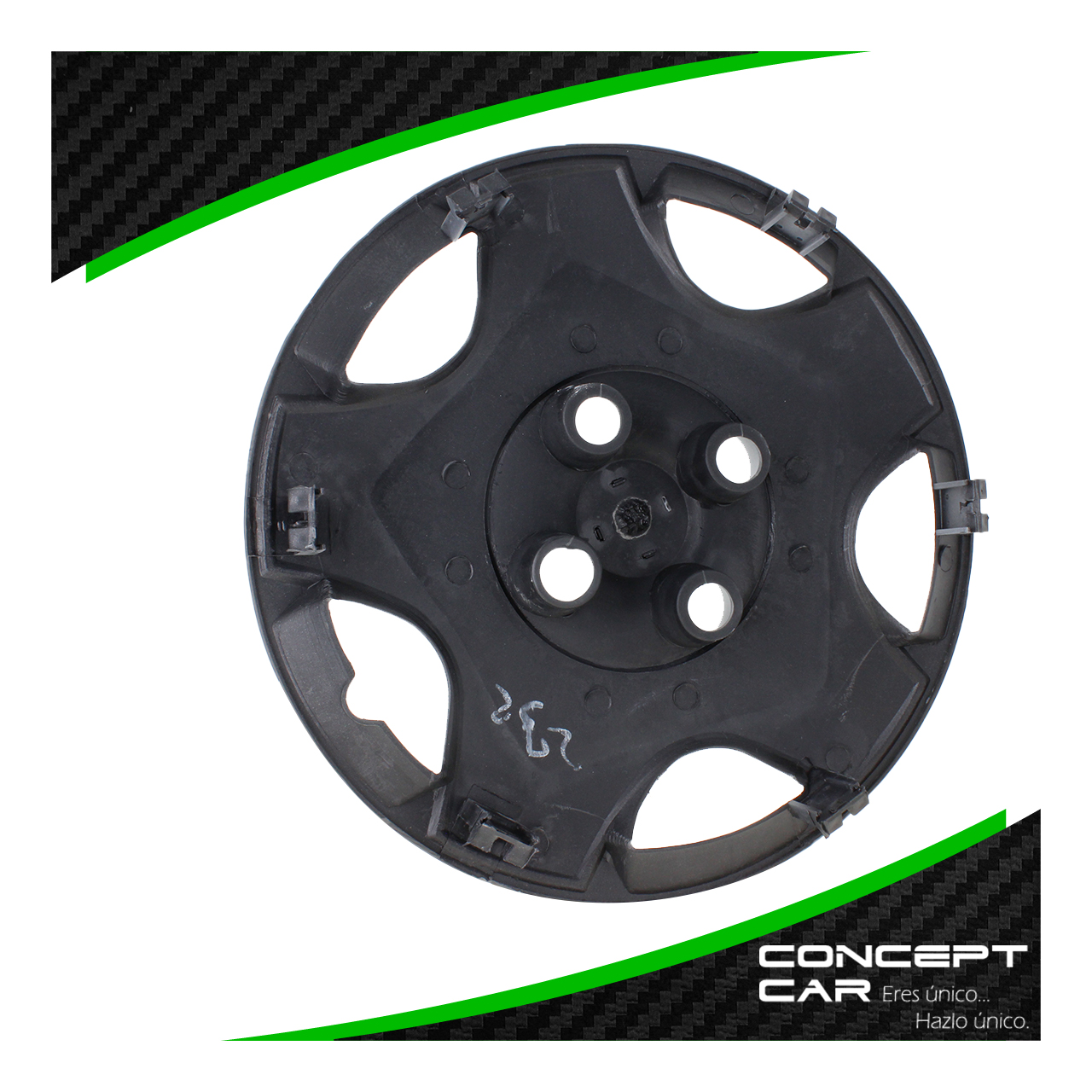 Juego 4 Tapones De Rin 13 Pulgadas Abs Chevy C3 4 Birlos