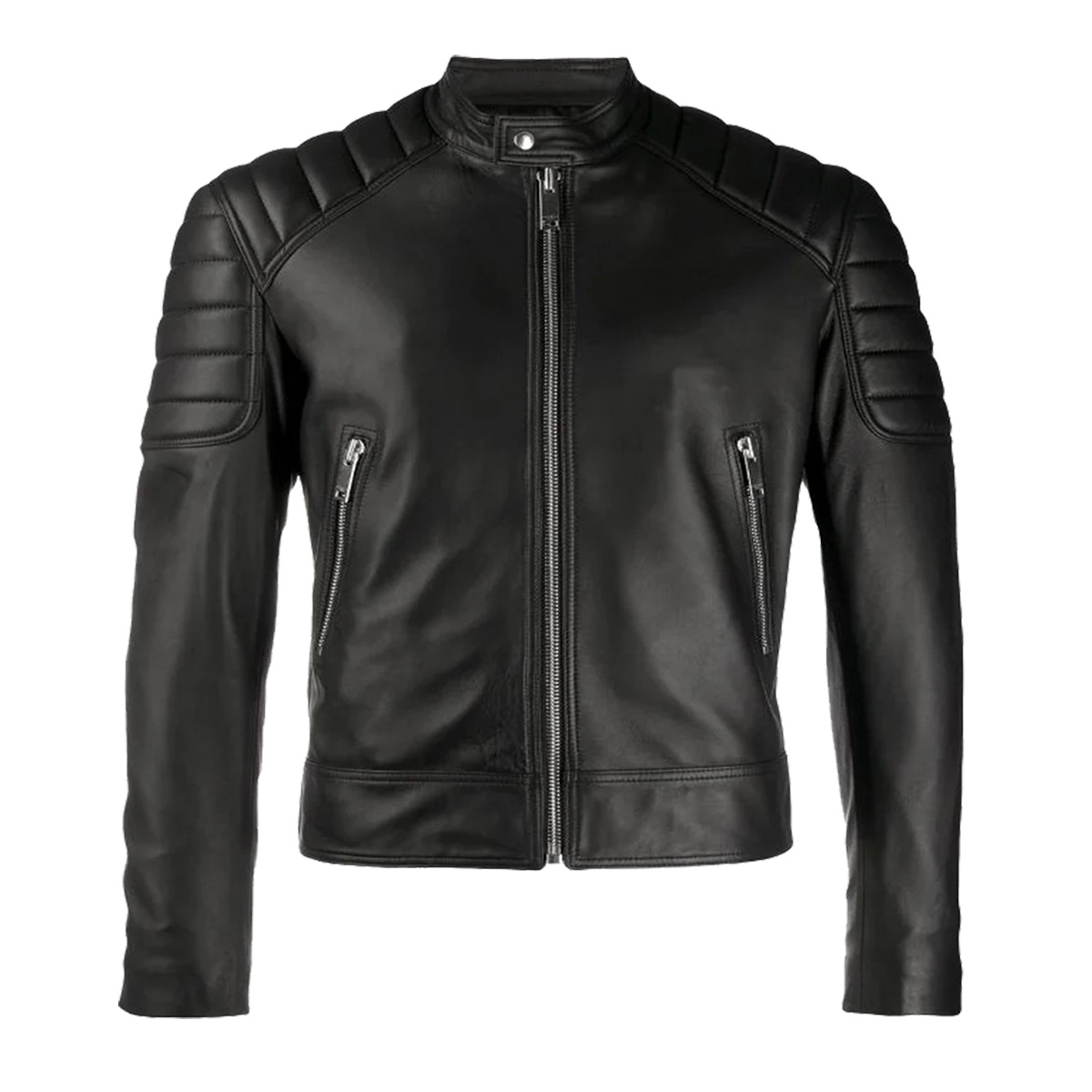 Chamarra de cuero Autentico casual Panter para Caballero incluye regalo un llavero de piel