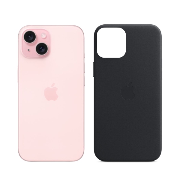 Apple Iphone 15 128GB Rosa + Funda protectora