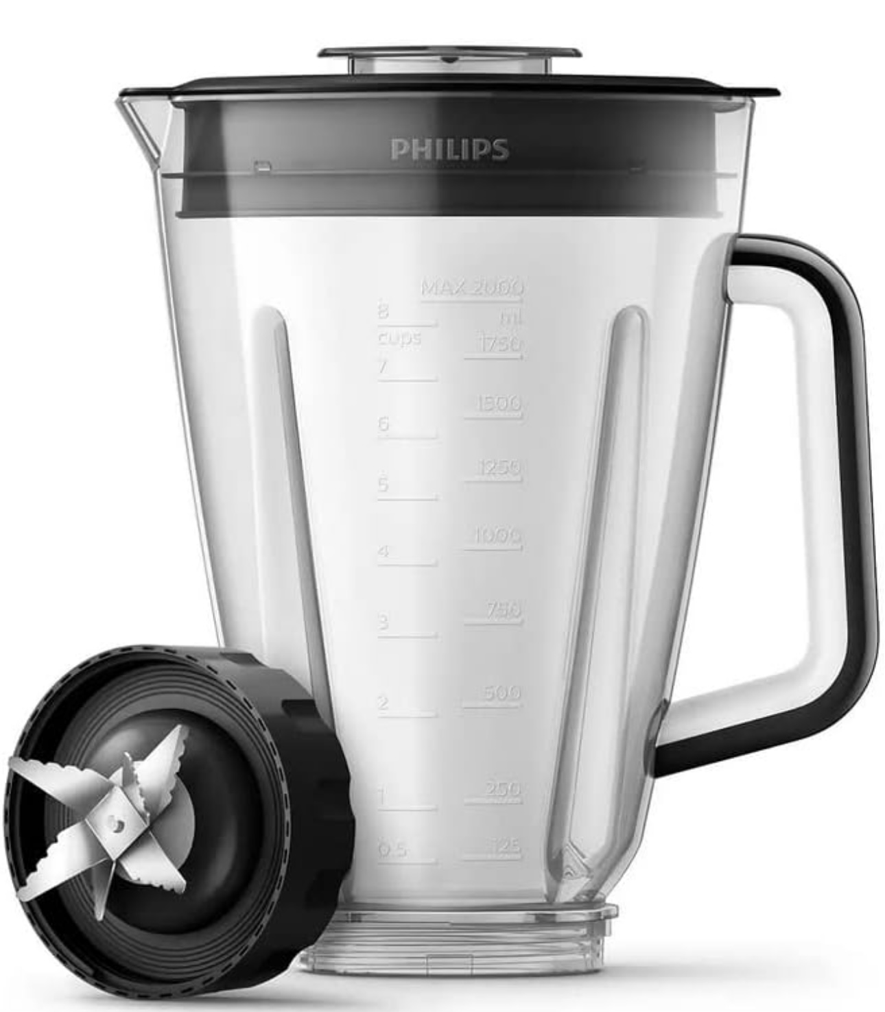 Licuadora Philips (vaso De Tritán) Hr2240/91 Vaso de 3 lt 