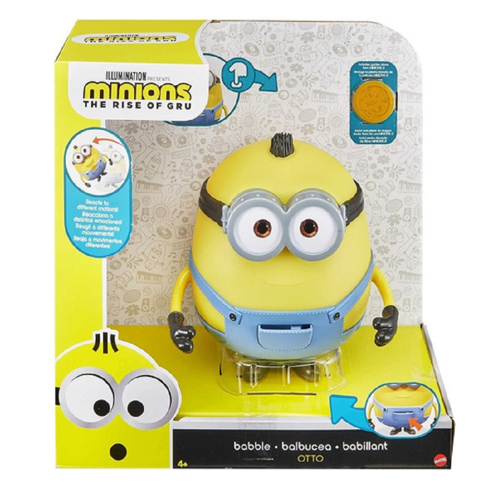 Minions Muñeco Otto Interactivo Balbuceos Gmf27 Mattel