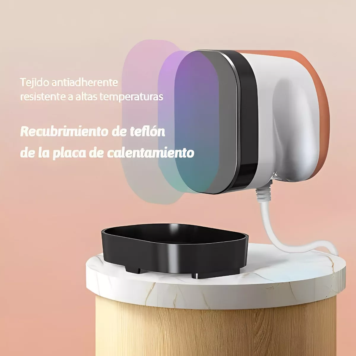 Plancha Sublimacion 2 En 1 Transfer Mini Prensa Multifuncion