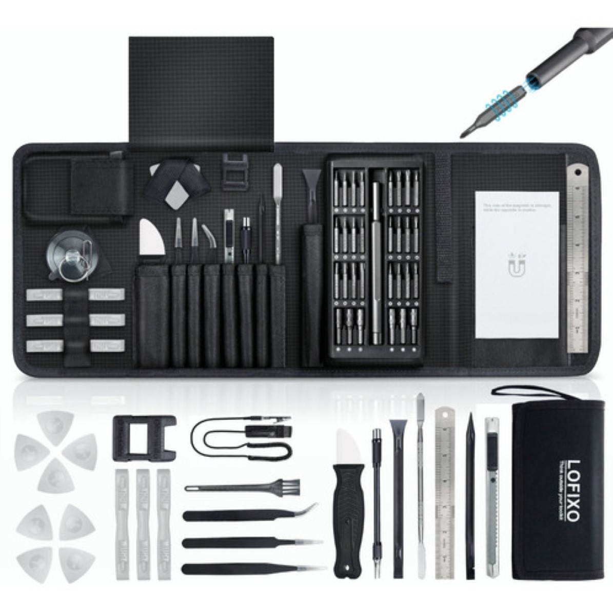 Juego De Herramientas Kit Limpieza Pc Celulares Ps4 Xbox One Negro