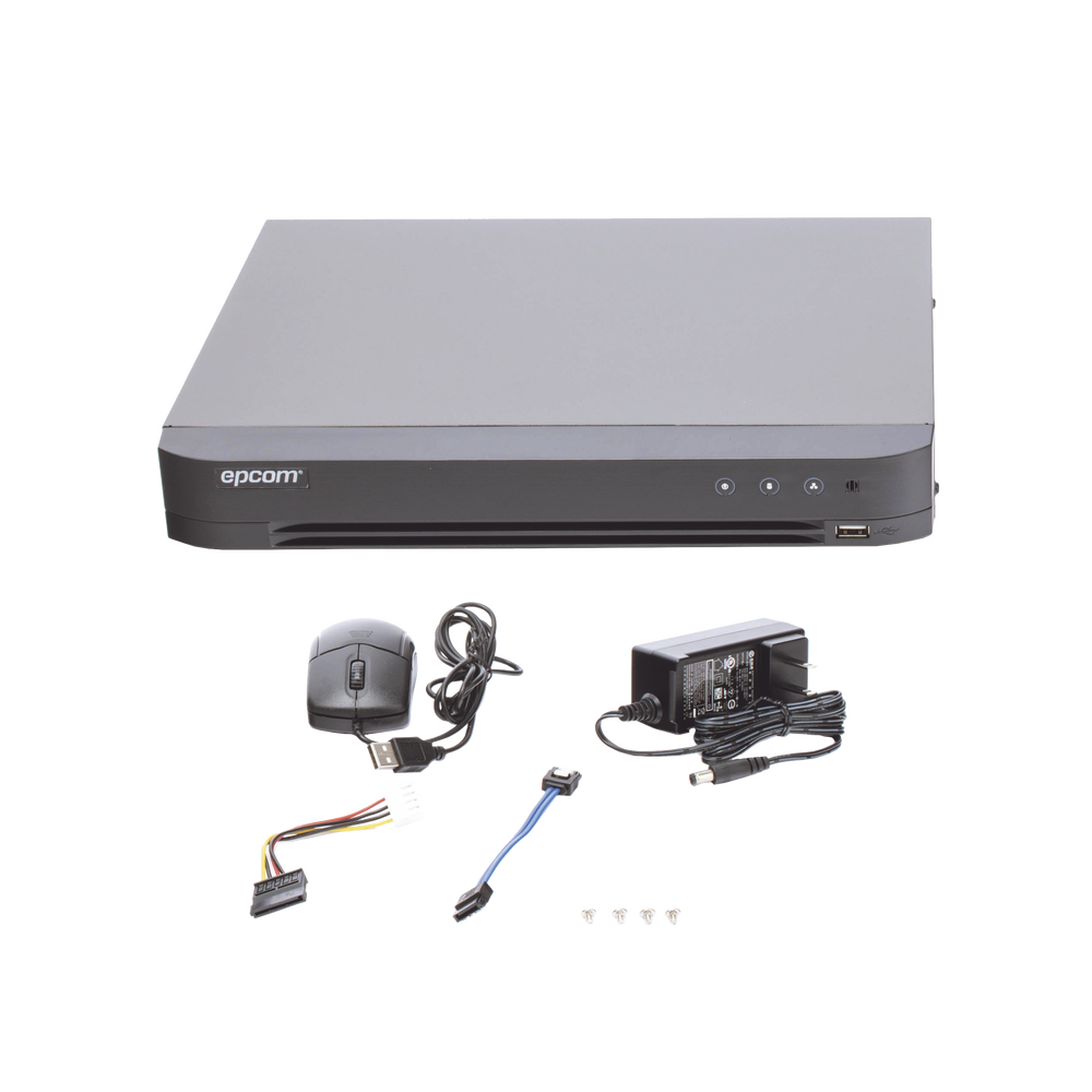 Grabador DVR Lite EPCOM PROFESSIONAL EV-4004 TURBO-D 4 Ch + 2 IP 5MP