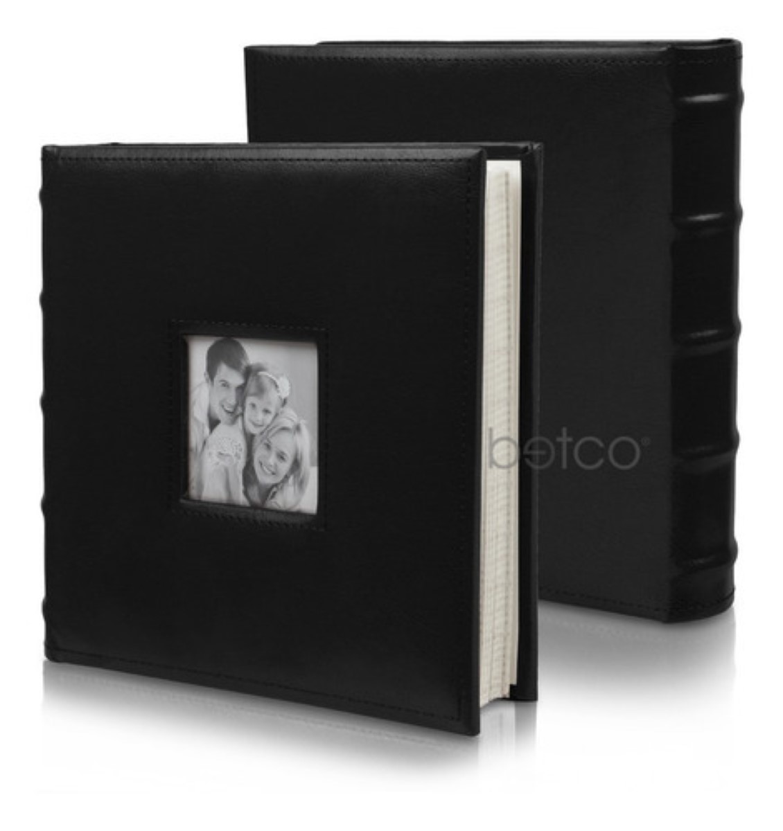 Álbum Fotográfico Para 400 Fotos Set Paquete 2 Piezas Color Negro