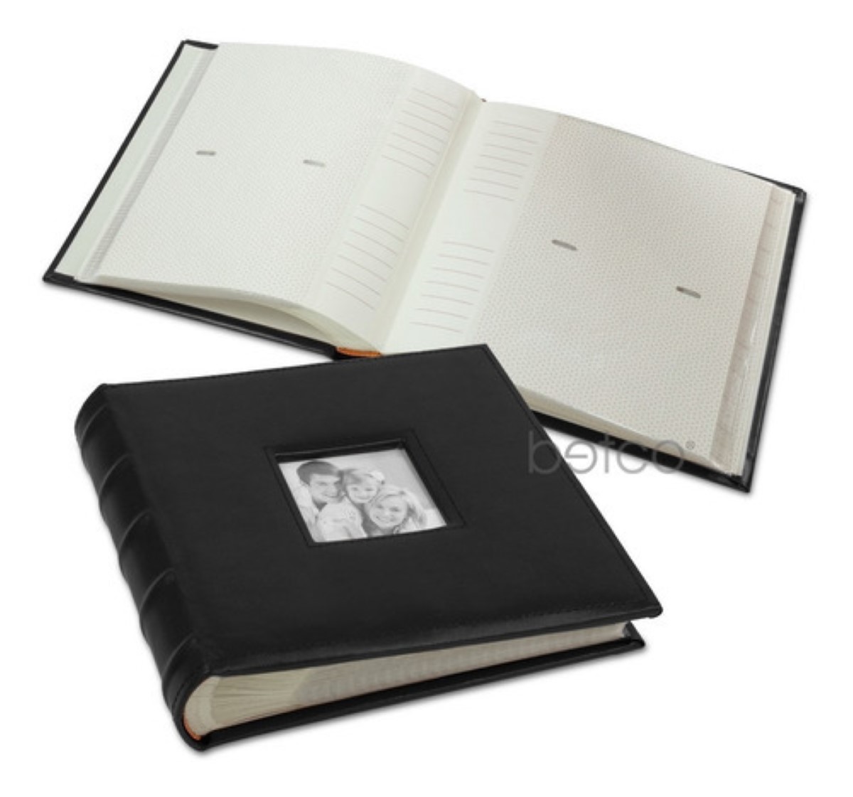 Álbum Fotográfico Para 400 Fotos Set Paquete 2 Piezas Color Negro