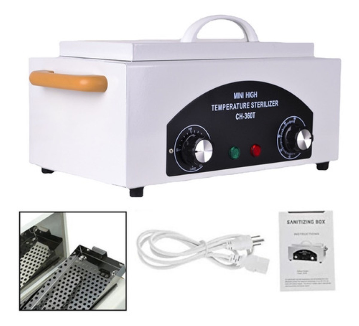 Esterilizador Quirurgico 300w 2.2l Temporizador Blanco 