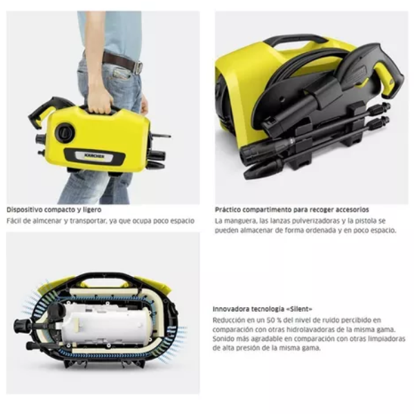 Hidrolavadora Karcher K 25 Silent Edición Limitada 1600 Psi