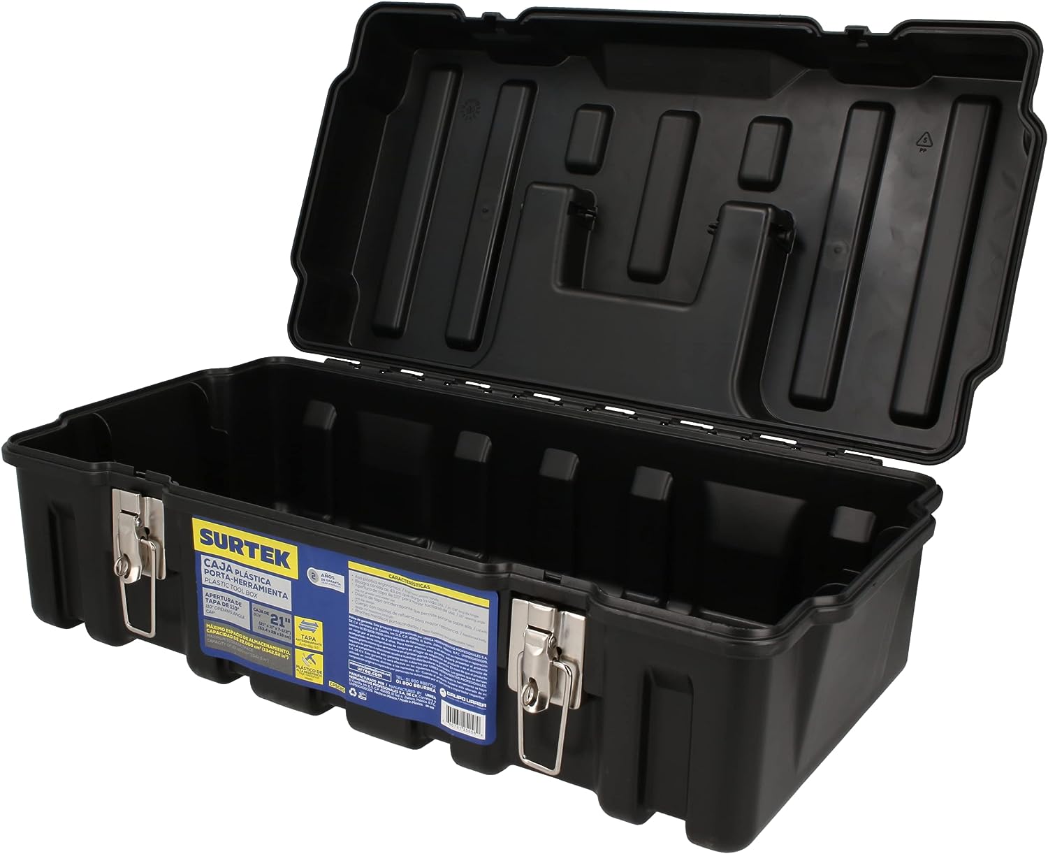 Caja Herramienta Plastica 21X11X7.1/2 Broches Surtek Cpsc20