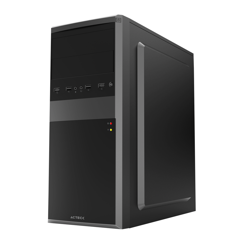 Gabinete Media Torre Kiruna 500w II GM420 Negro