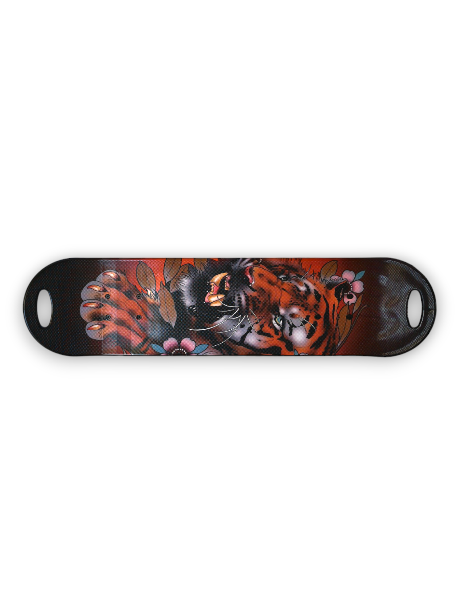 Patineta Skateboard Ruedas Con Luces Led Tigre