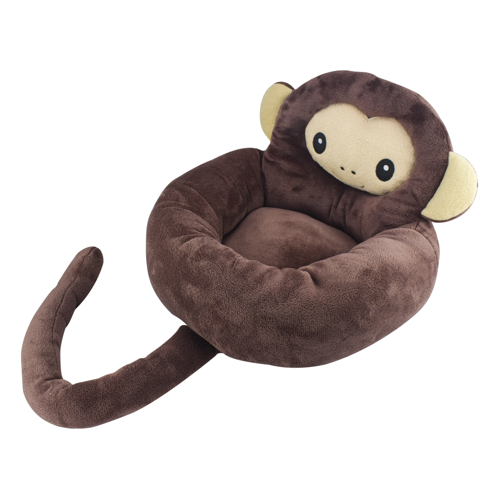 CAMA ANIMALITOS MONO - FLANNEL.