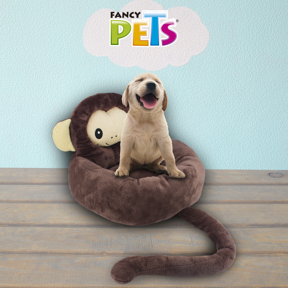 CAMA ANIMALITOS MONO - FLANNEL.