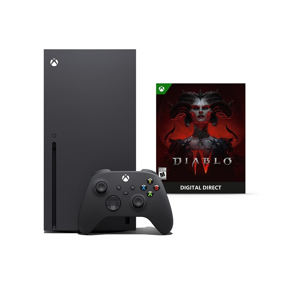 Consola Xbox Series X 1 Tb Bundle Diablo Iv Negro