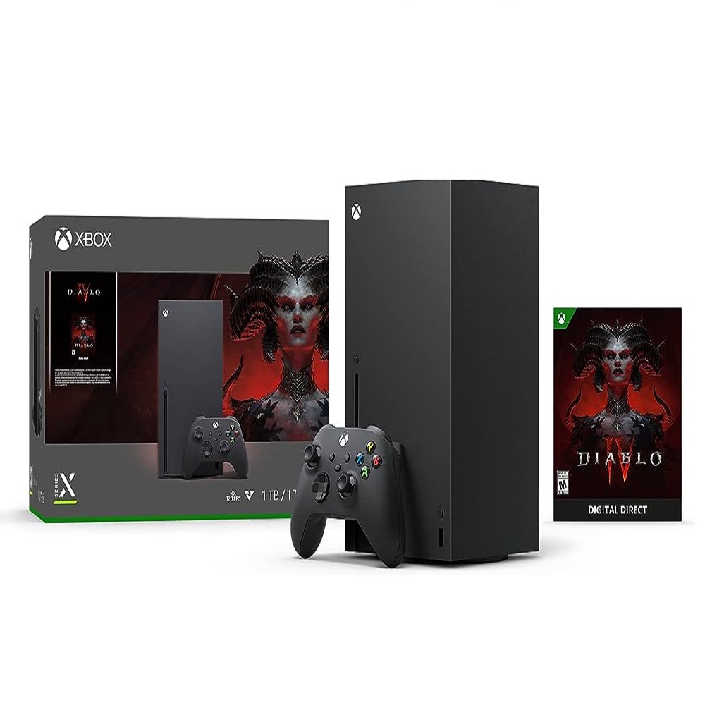 Consola Xbox Series X 1 Tb Bundle Diablo Iv Negro