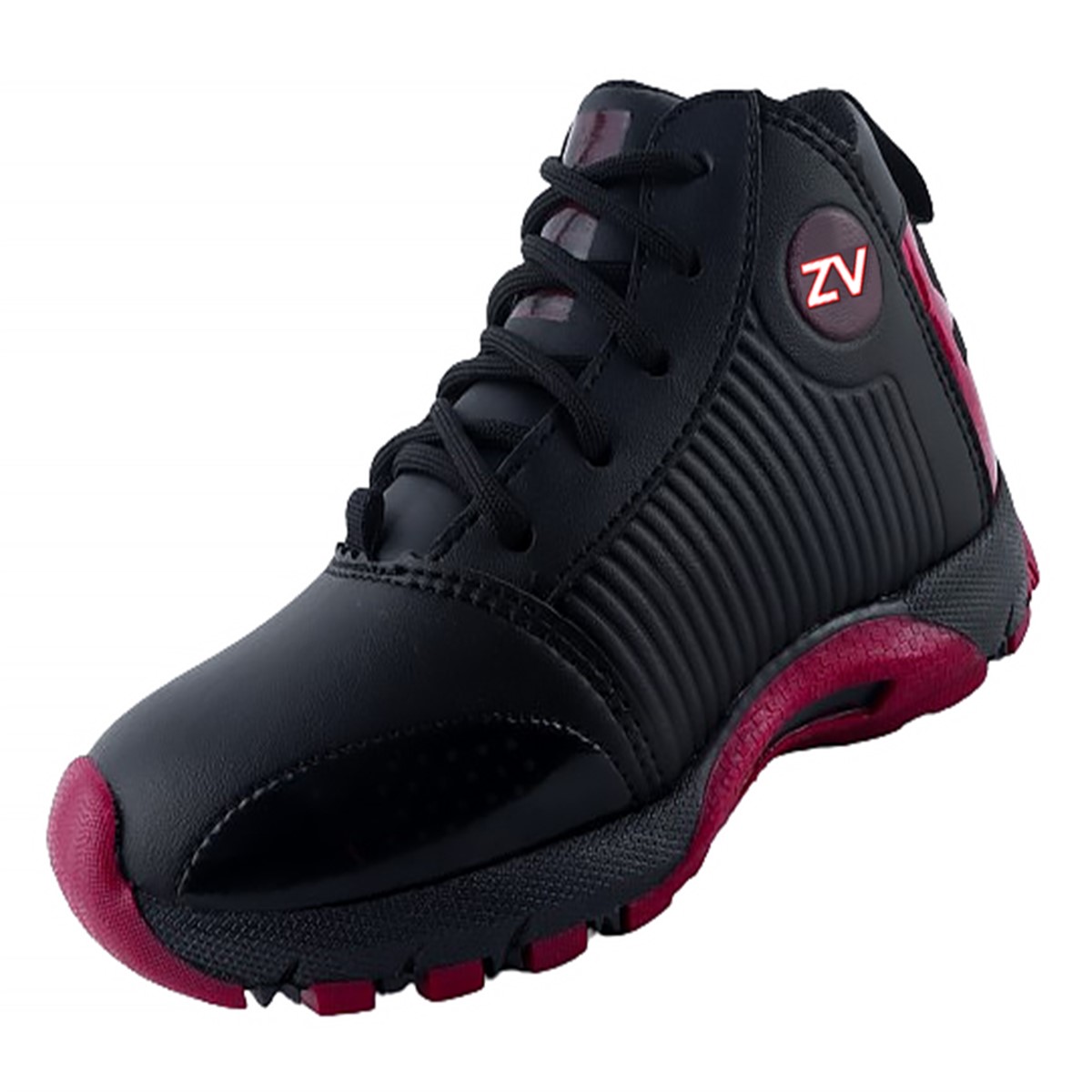 Tenis Niño Basquetbol Arco Ortopedico Baloncesto Ap-23 Negro (15.0 - 21.5)