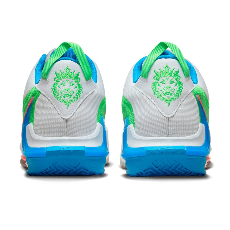 TENIS NIKE LEBRON WHITNESS VII GRIS/ROSA BASQUETBOL HOMBRE TALLA #30