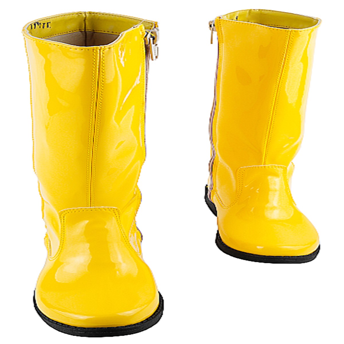 Bota Niña Bely Y Beto Cómodas Charol Amarillo Moda 8100-ca.