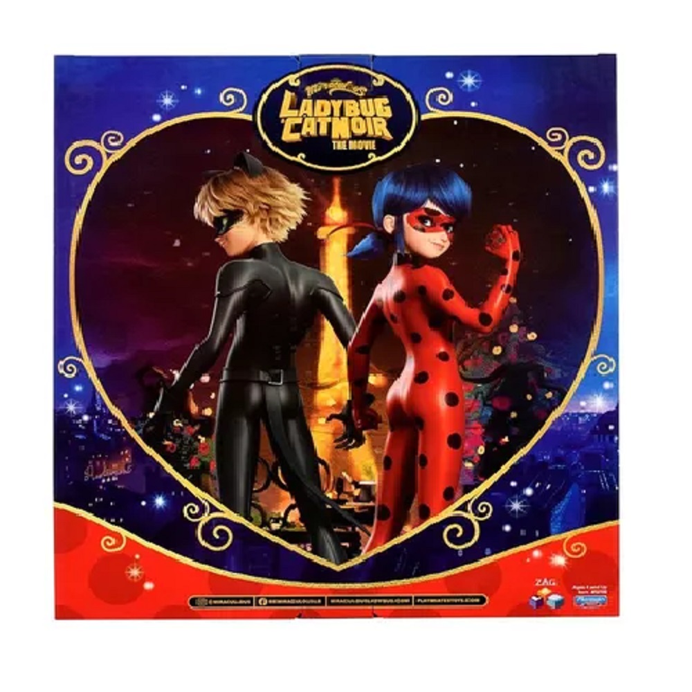 Pack Ladybug Y Cat Noir Miraculous Fashion Doll 