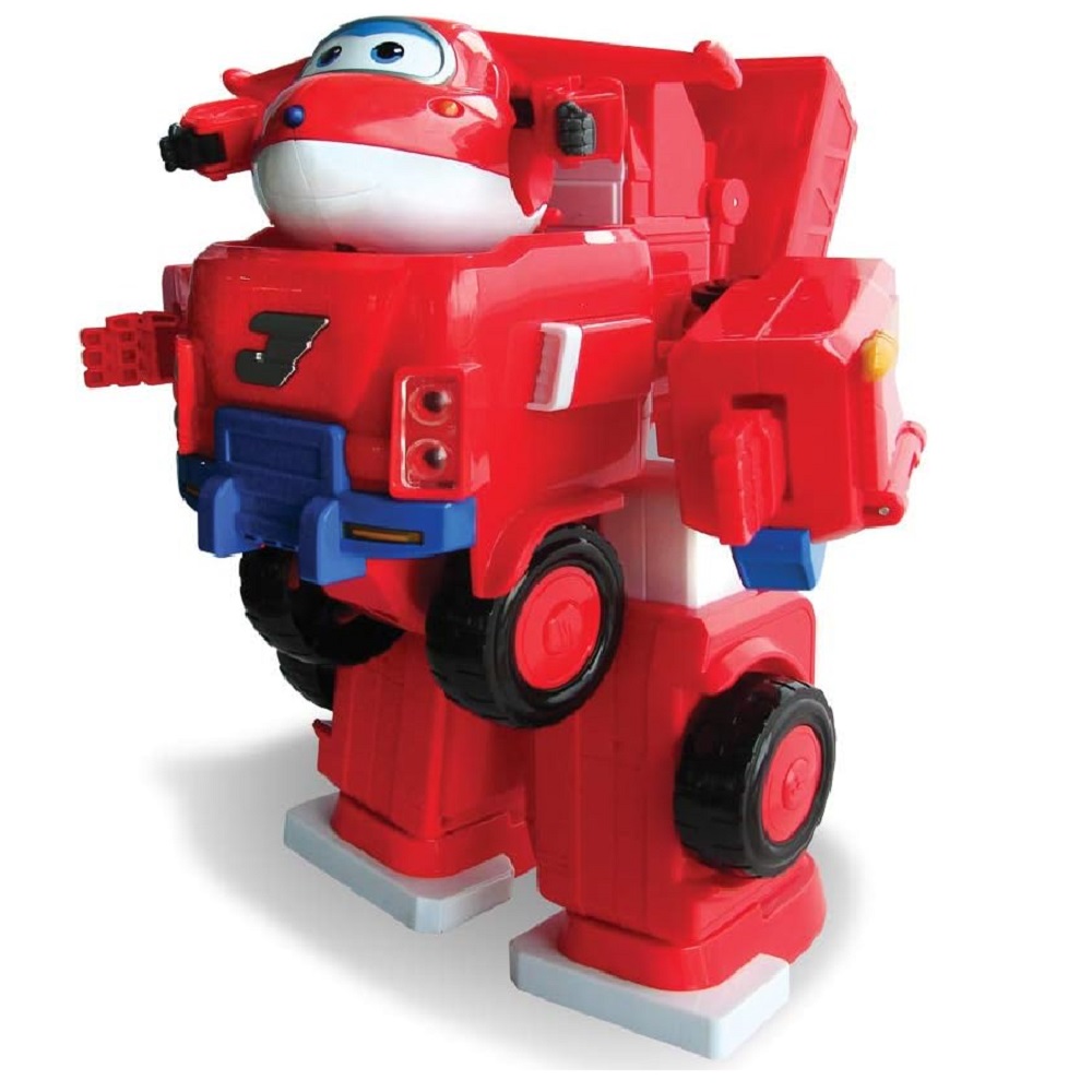 Super Wings Traje Robot Jett 34cm