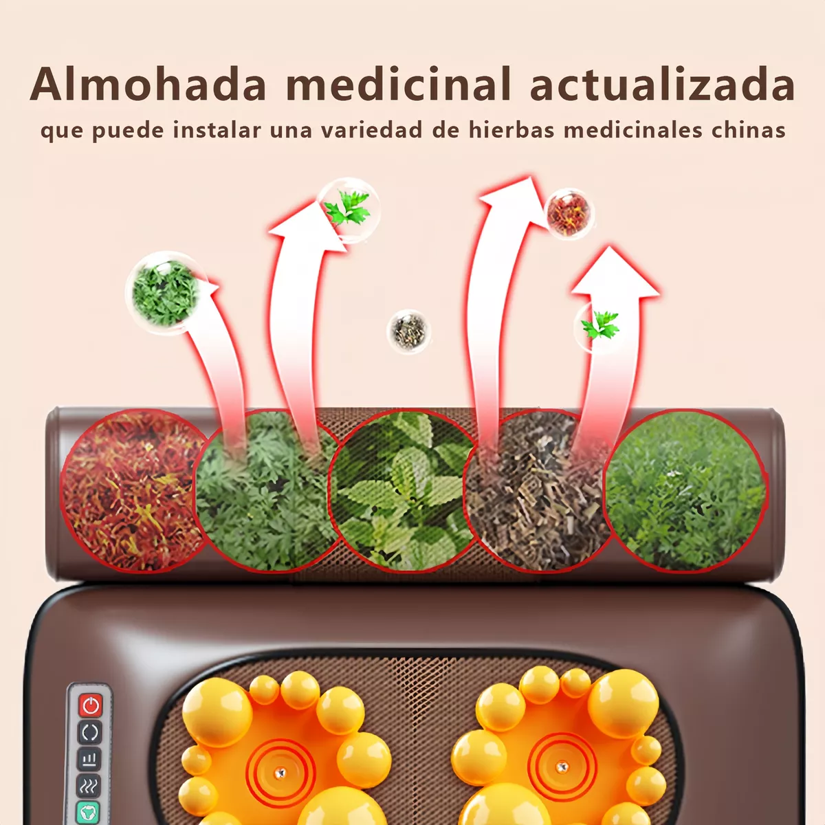 Alfombrilla De Masaje Con Almohadillas Calefactoras Y Masaje
