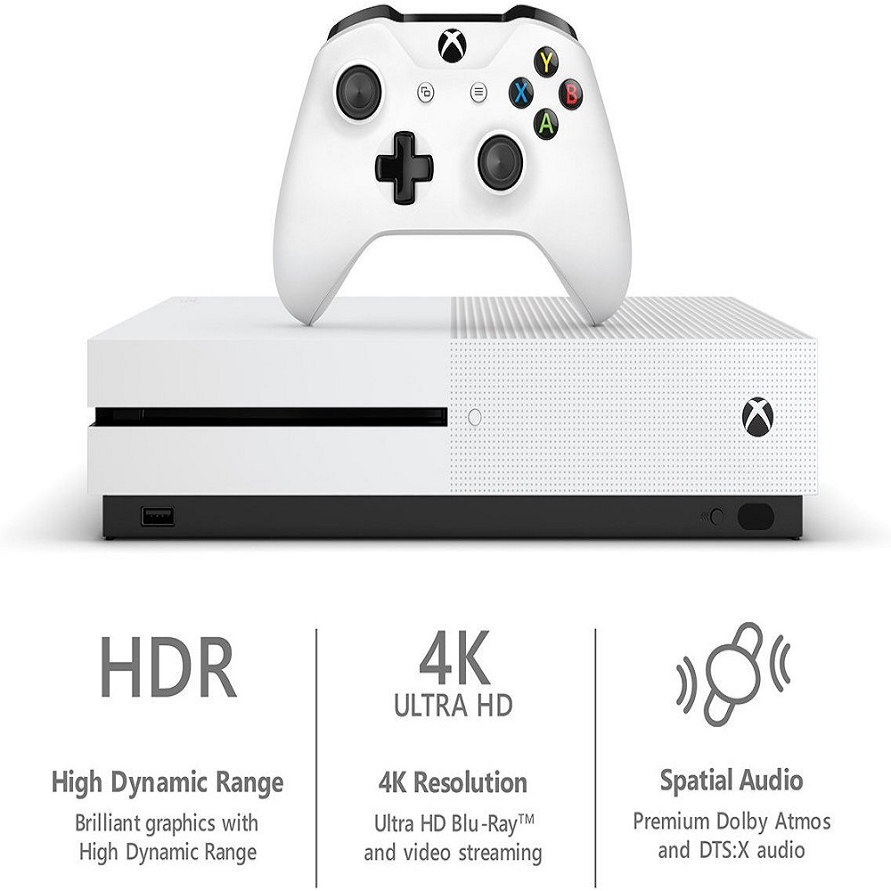 Microsoft Xbox ONE S 1 TB battlefield V bundle Color Blanco Marca.