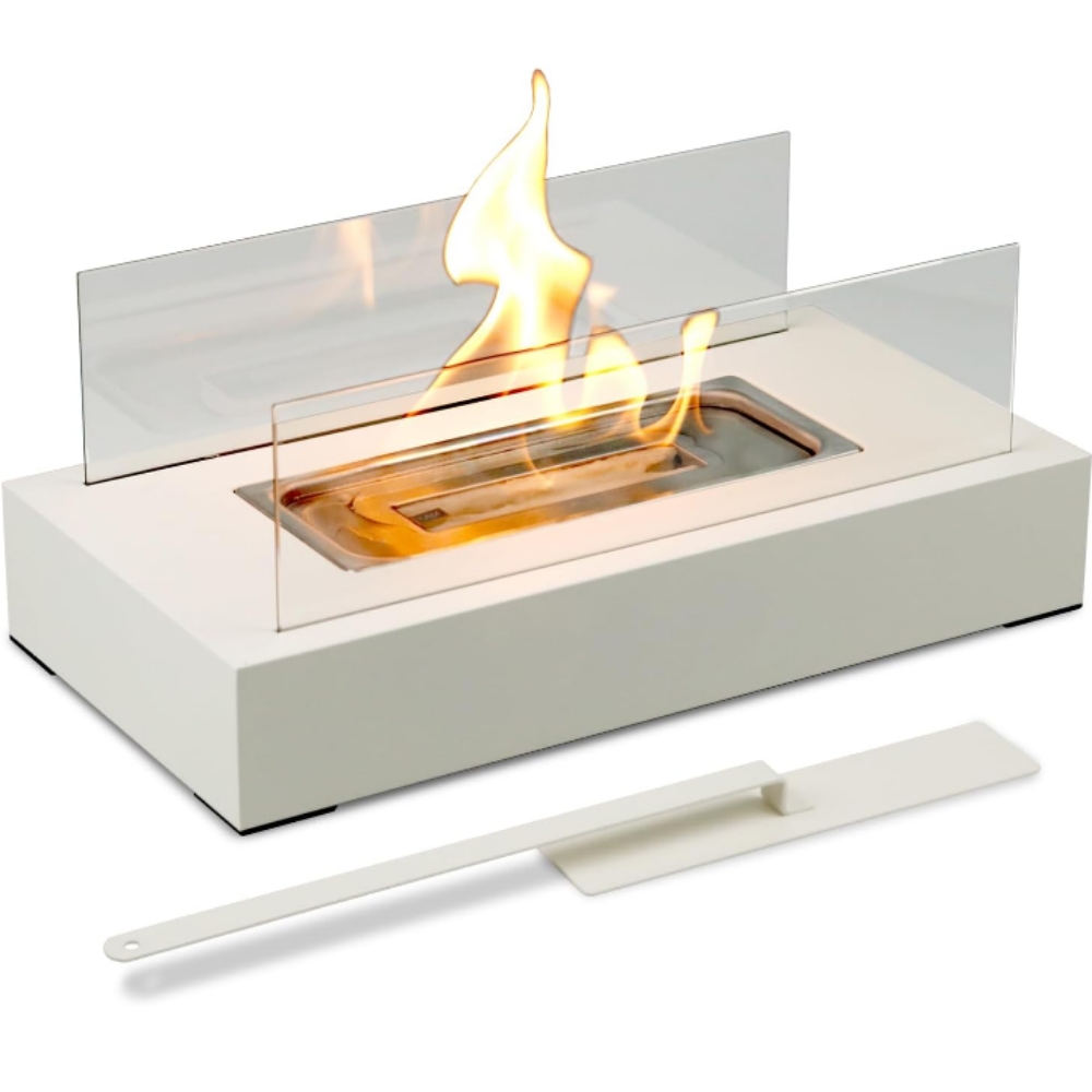 Chimenea etanol ecológica portátil interior exterior decoración 