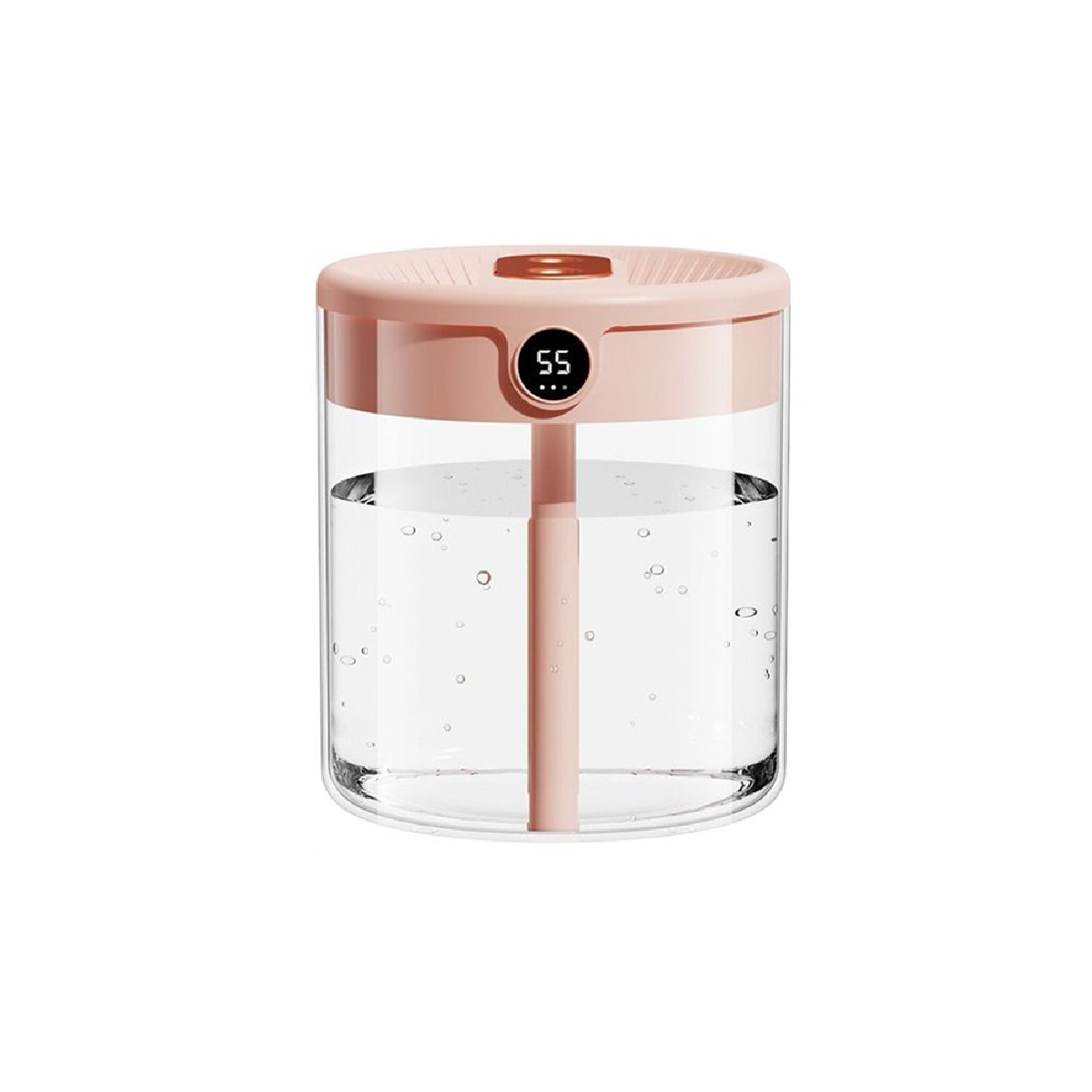 Difusor Humidificador Aromaterapia Ultrasónico 2l Con Luz Rosa