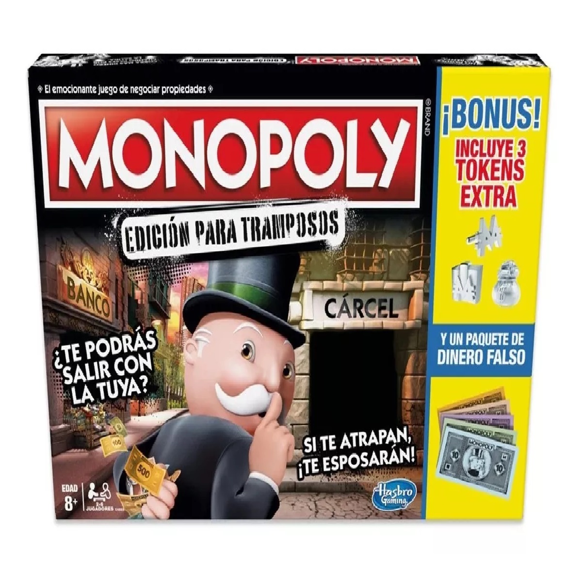 Juego De Mesa Monopoly Cheaters Edition para tramposos.