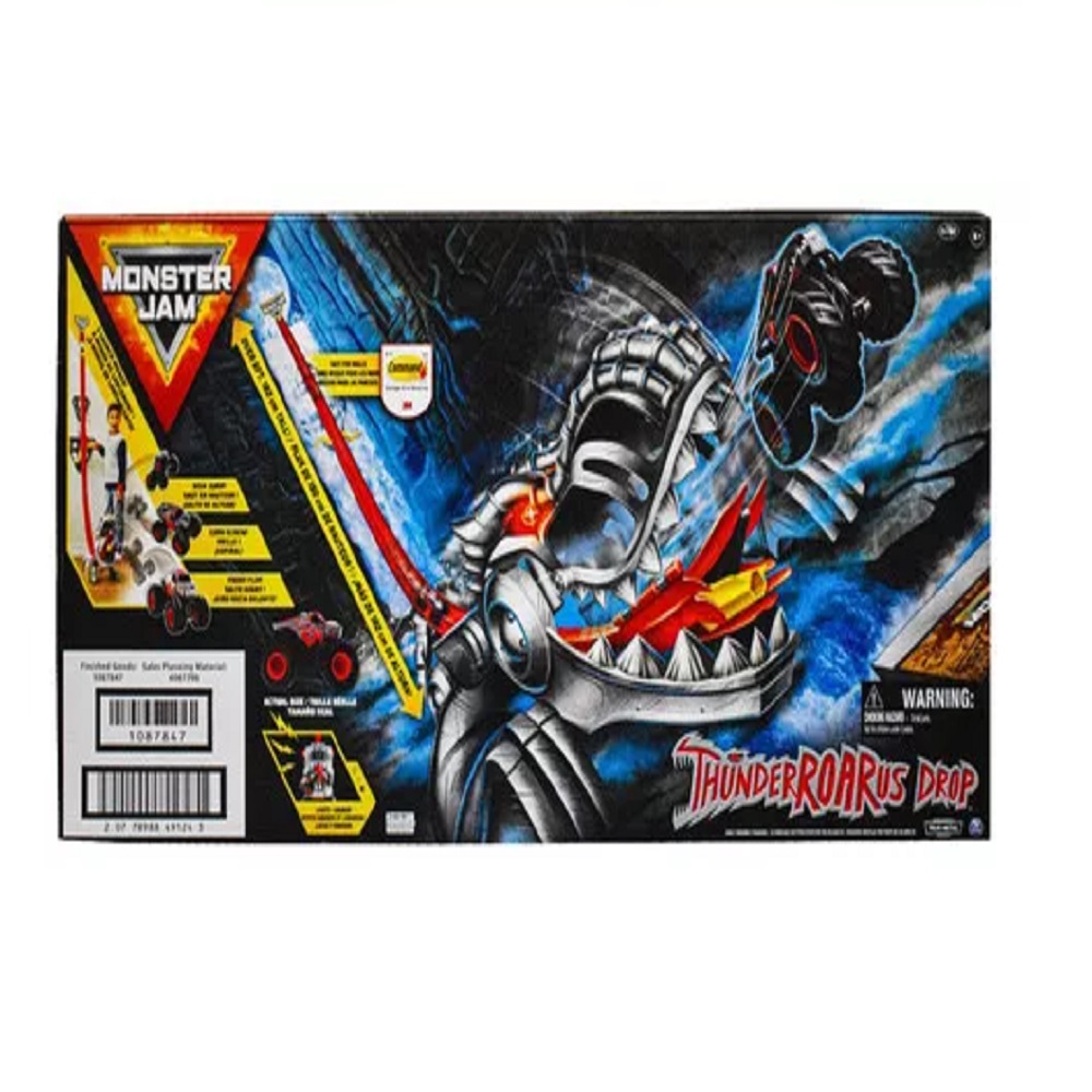 Monster Jam Thunderroarus Drop 180cm De Altura 