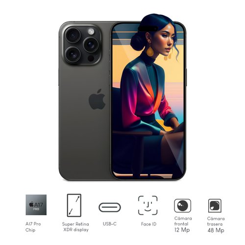 Apple iPhone 15 Pro MAX (512 GB) - Titanio Blanco : :  Electrónicos
