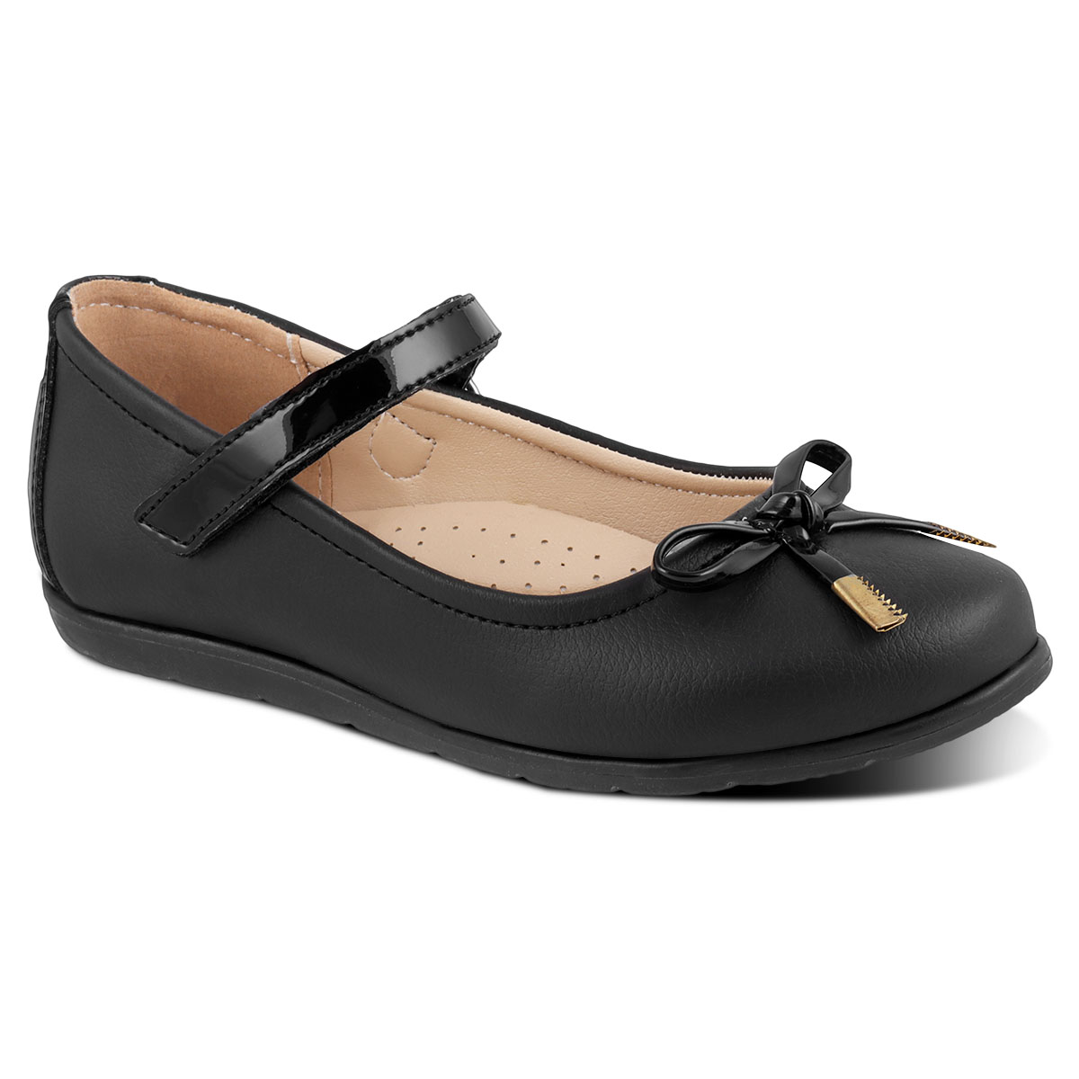 Zapato Escolar Para Niñas Marca Nick & Wick Modelo 5033