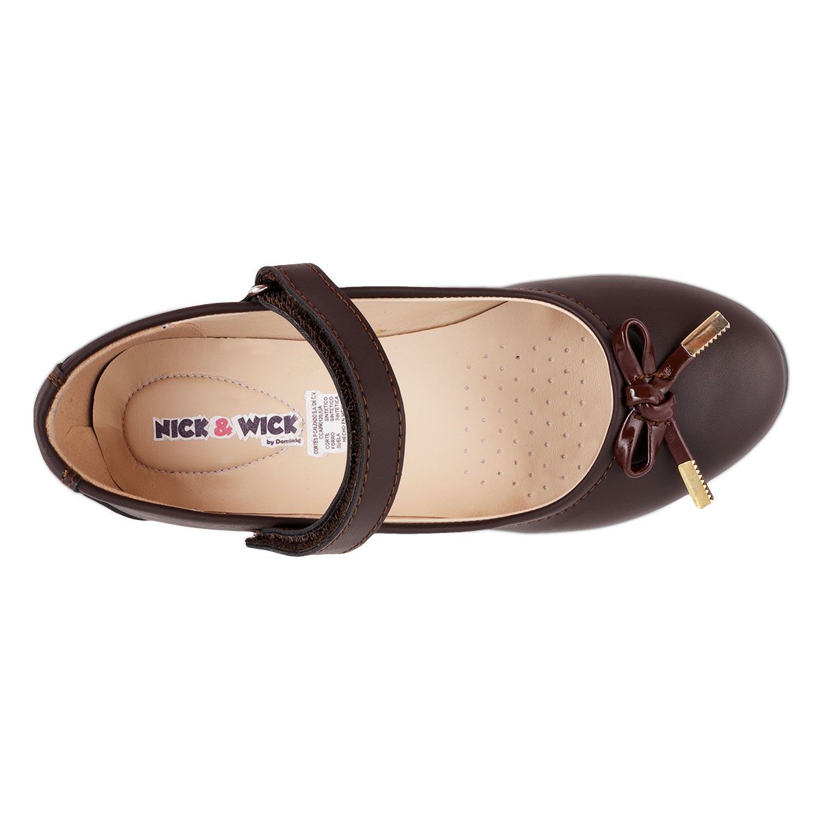 Zapato Escolar Para Niñas Marca Nick & Wick Modelo 5033