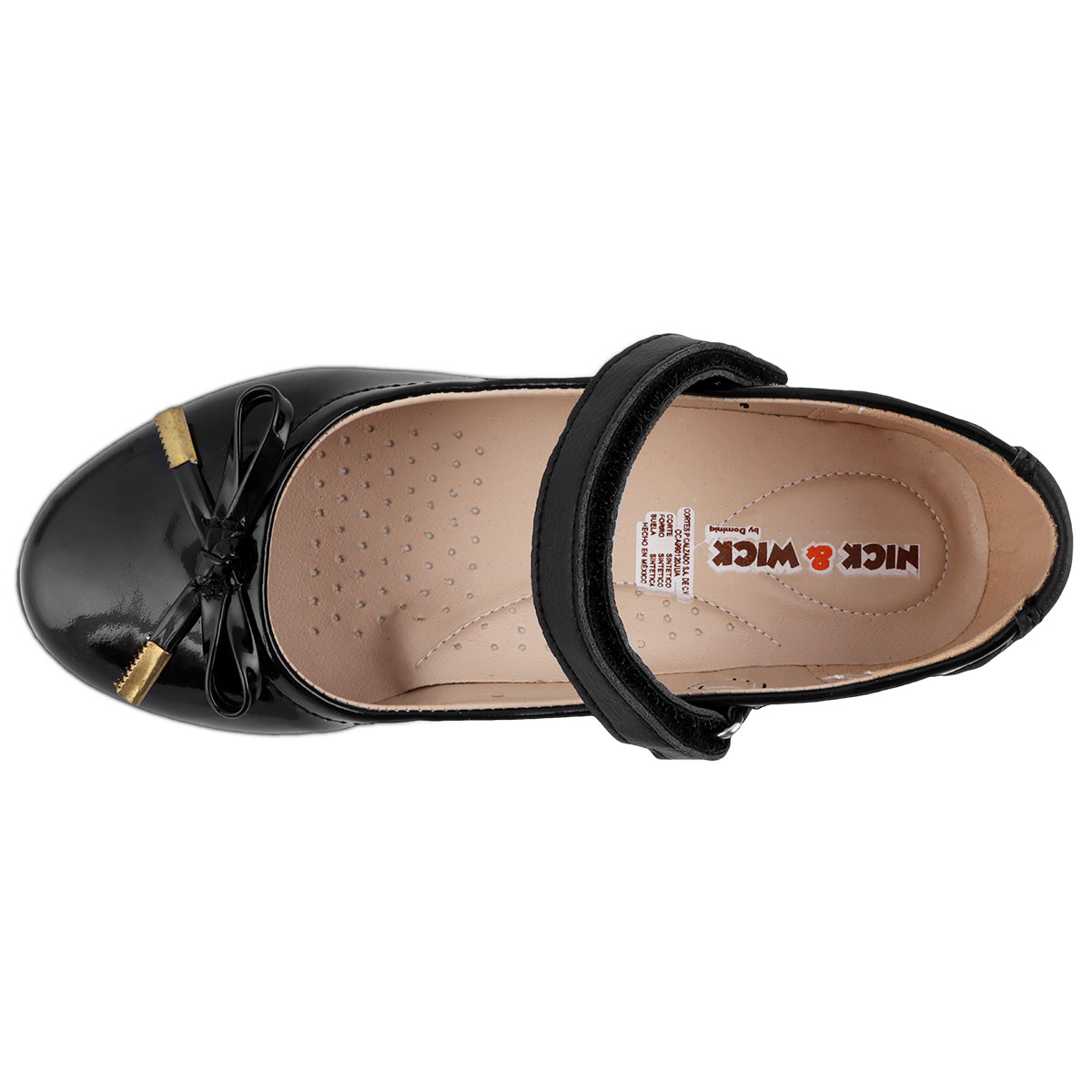 Zapato Escolar Para Niñas Marca Nick & Wick Modelo 5033