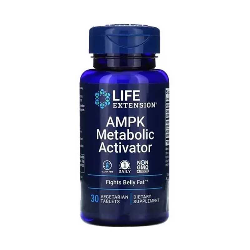 Ampk Metabolic  Life Extension 30 capsulas Activador Metabolismo 