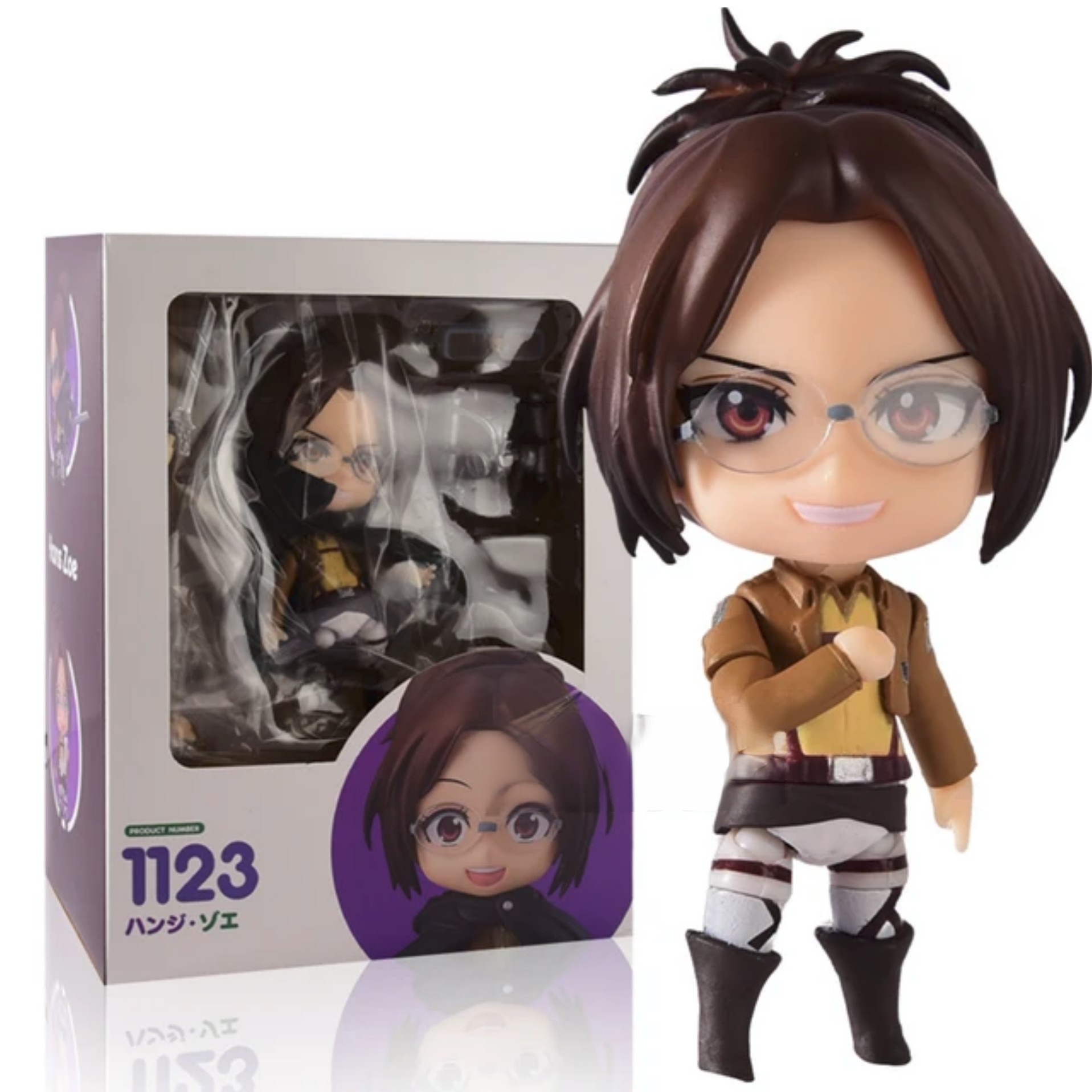 Hange Zoe 1123 Nendoroid Attack On Titan Shingeki Figura