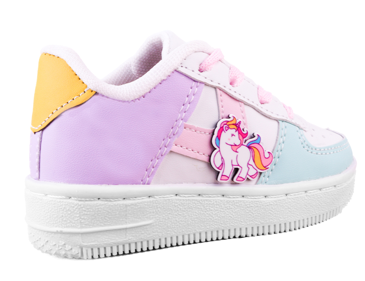 Tenis Niña Unicornio Arco Ortopedico Cosidos 037-bmlu Casual.
