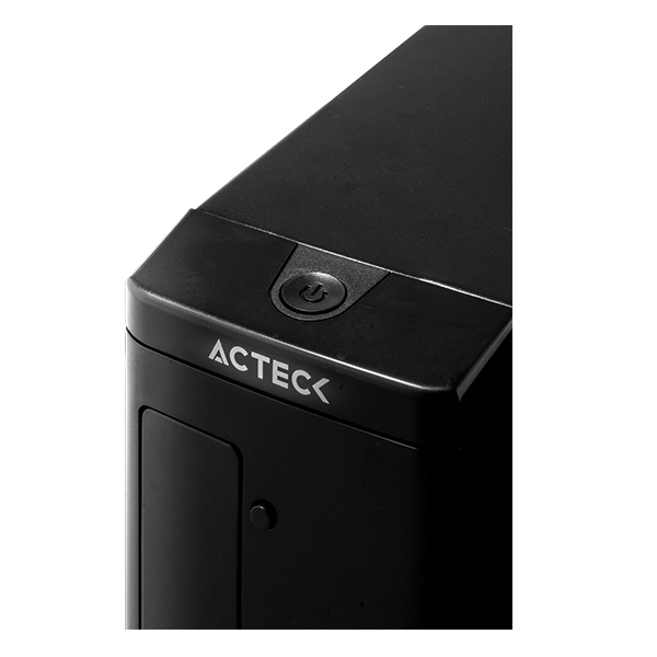 Gabinete Slim Atom Acteck M - Atx M - Itx - Fuente 450w