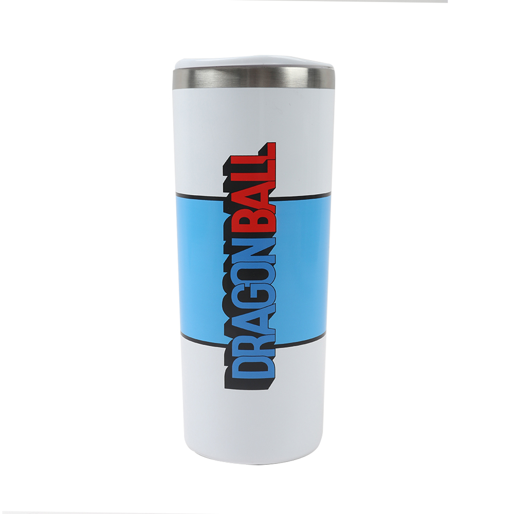 Termo Acero Inoxidable Corporación Capsula Blanco - Dragon Ball Z - Geek Industry 