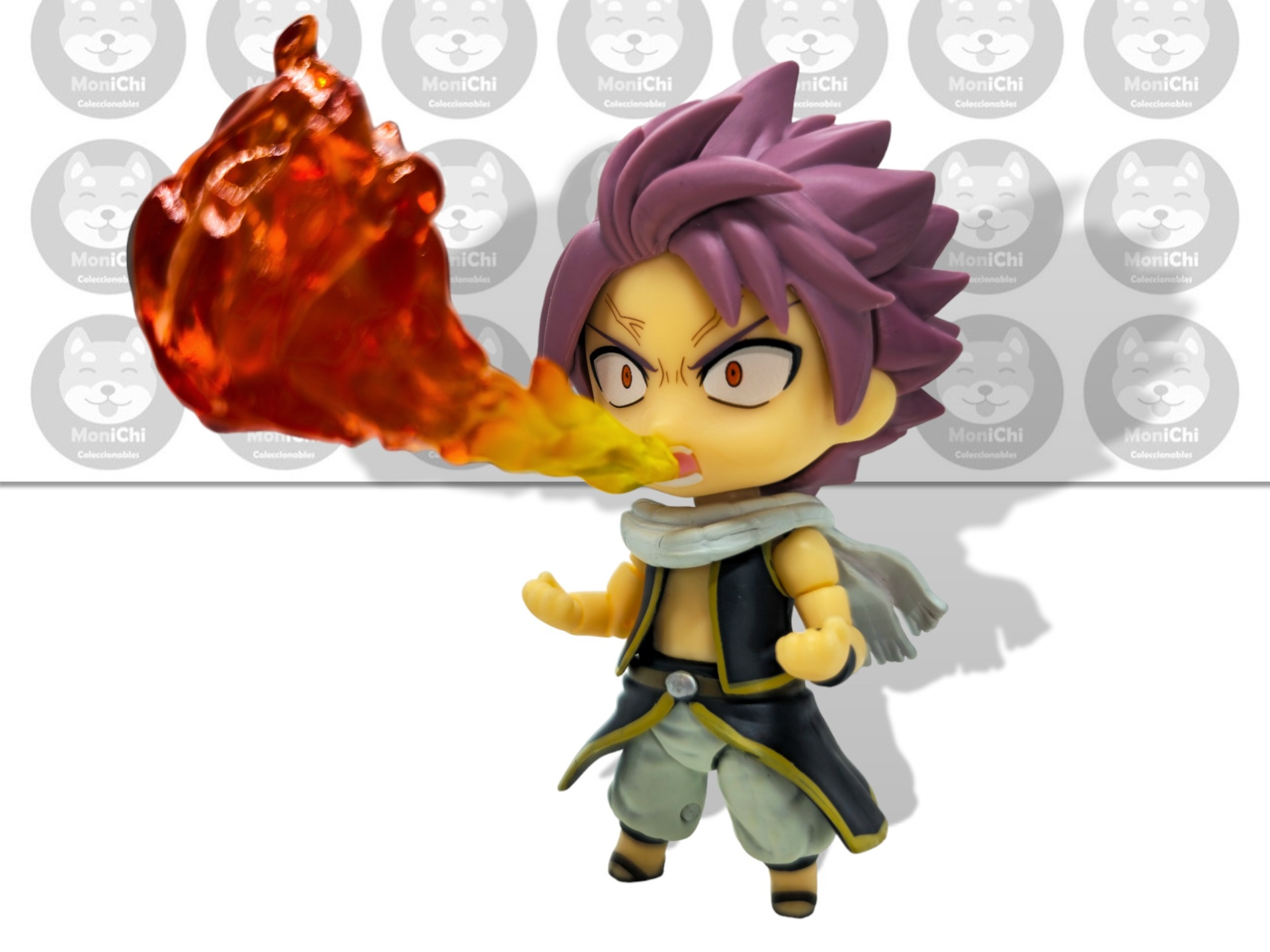 Natsu Dragneel 1741 Fairy Tail Happy Nendoroid Figura Anime