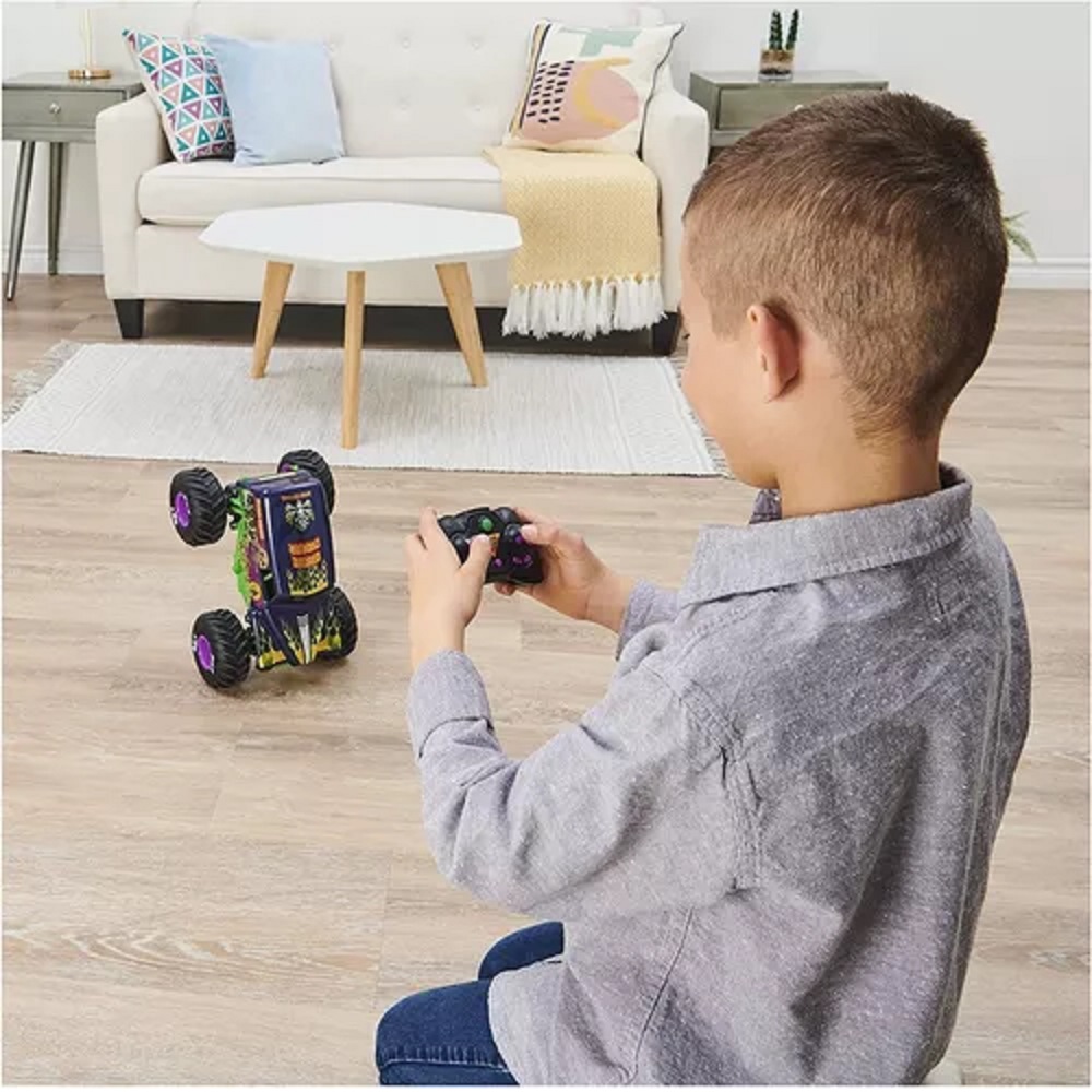 Monster Truck A Control Remoto Monster Jam Freestyle Force 1:15 Grave Digger