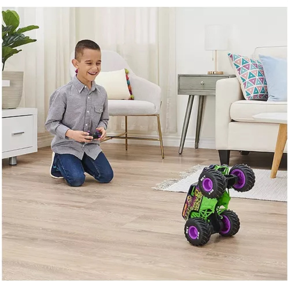 Monster Truck A Control Remoto Monster Jam Freestyle Force 1:15 Grave Digger