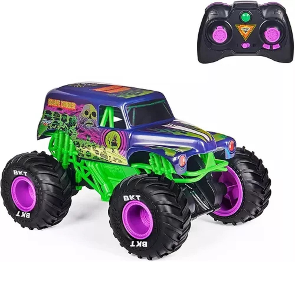 Monster Truck A Control Remoto Monster Jam Freestyle Force 1:15 Grave Digger