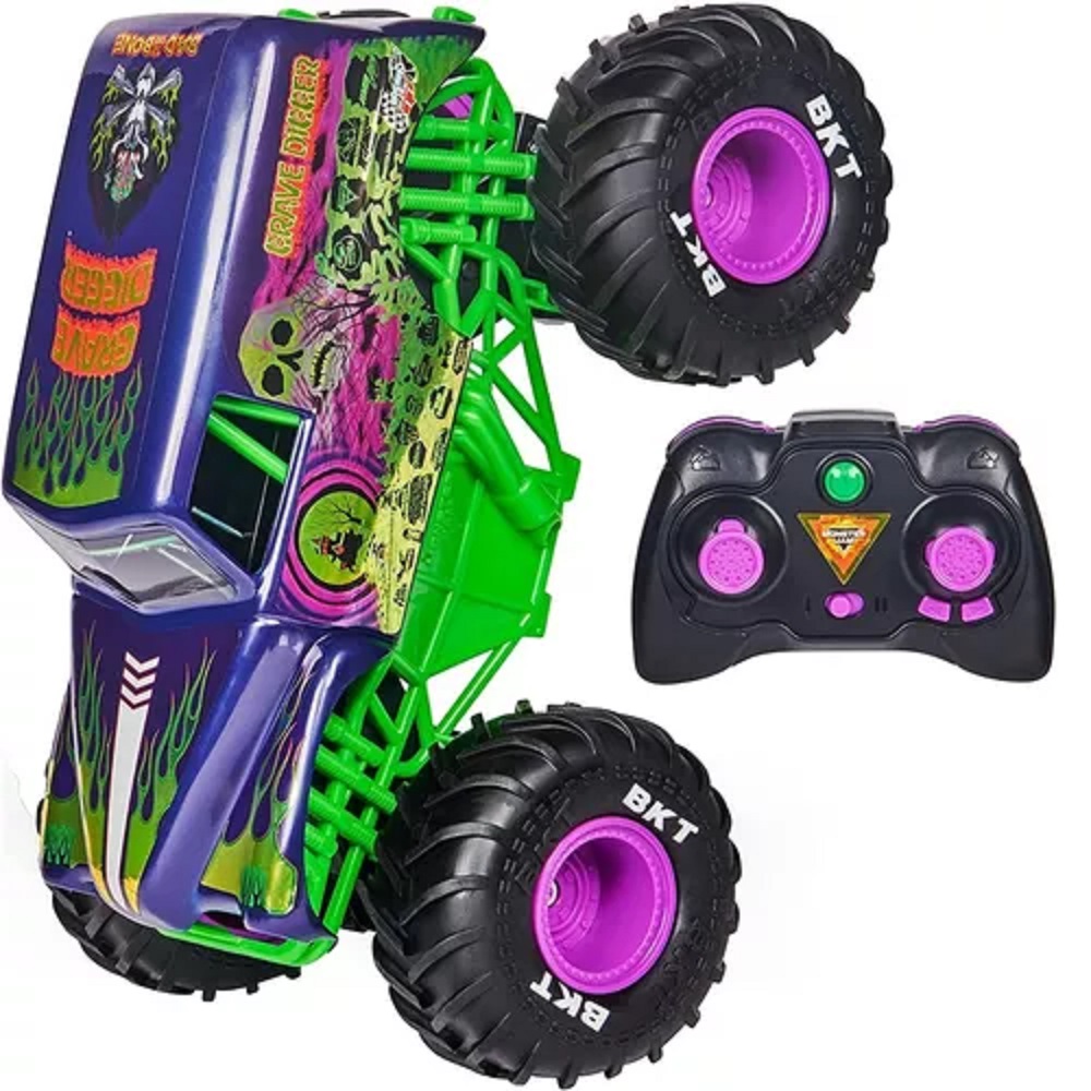 Monster Truck A Control Remoto Monster Jam Freestyle Force 1:15 Grave Digger