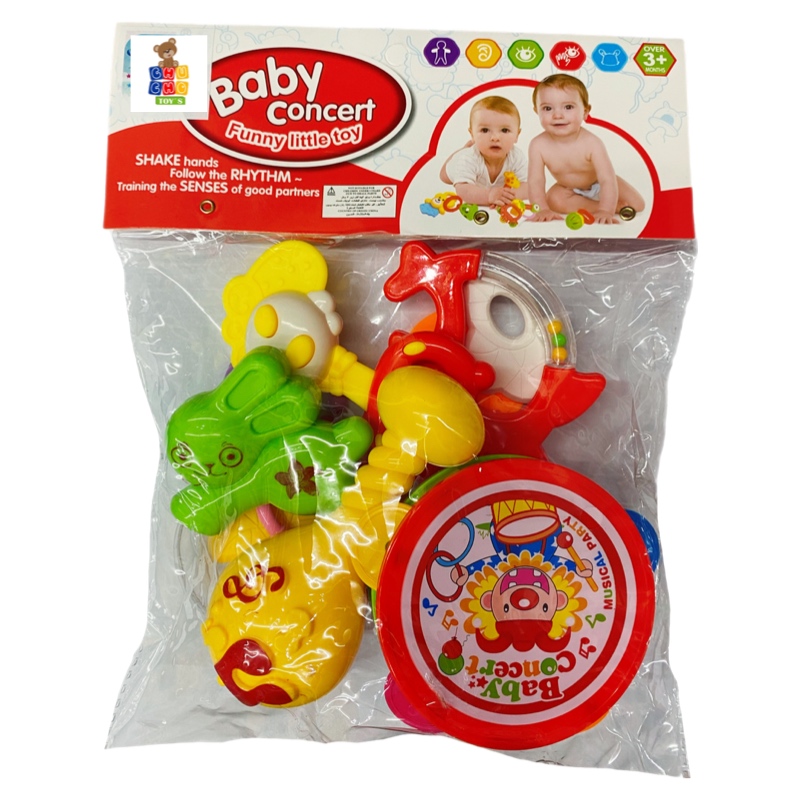 Juego De Sonajas Bebé Sonajeros Instrumentos Musicales Didacticos Musicales