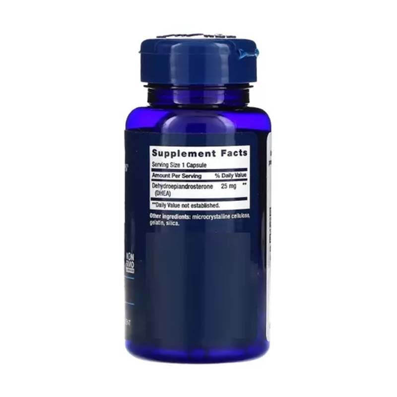DHEA 25MG 100 Capsulas Life Extension Suplemento Energia y Salud Compraymas 
